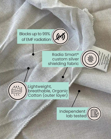 anti radiation bed canopy large