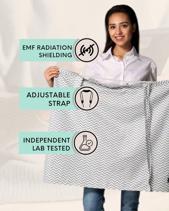 EMF Protection Nursing Cover - Image 5