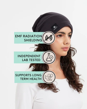 emf protection beanie