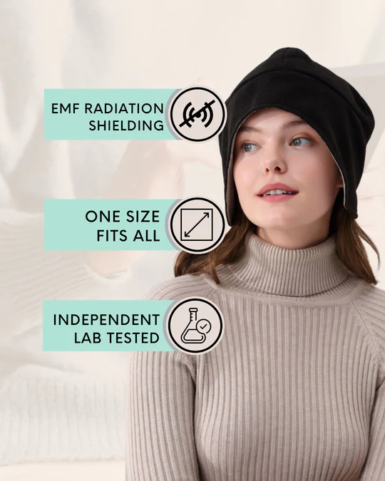 EMF Shielding Winter Hat - Image 7