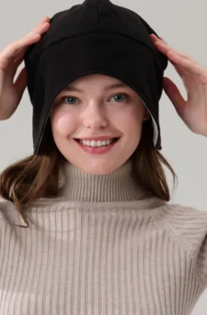 EMF shielding winter hat