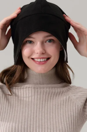 EMF shielding winter hat
