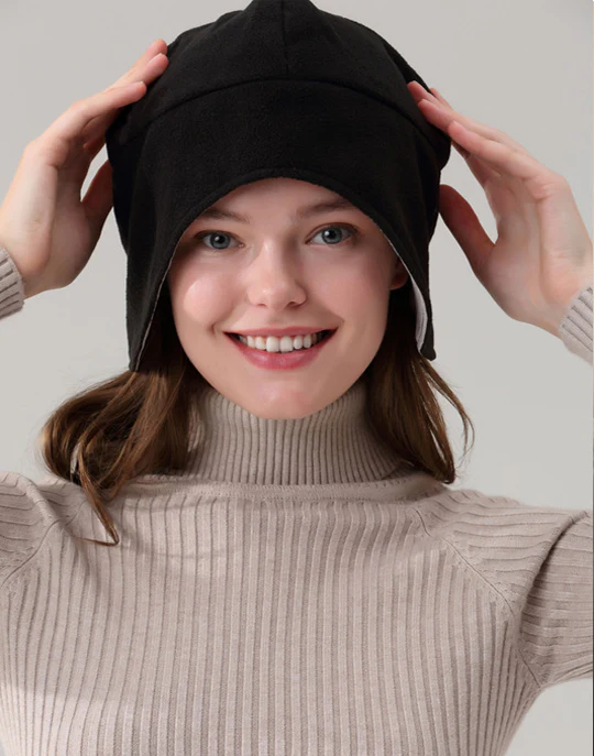 EMF shielding winter hat