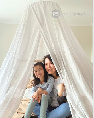 large emf bed canopy