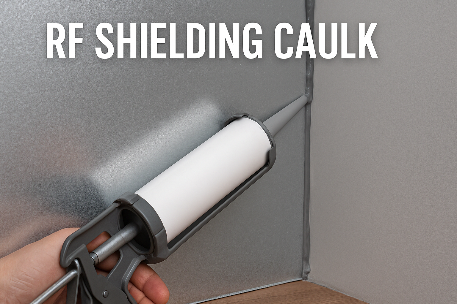 RF Shielding Caulk: Seal Gaps Against EMF Leakage