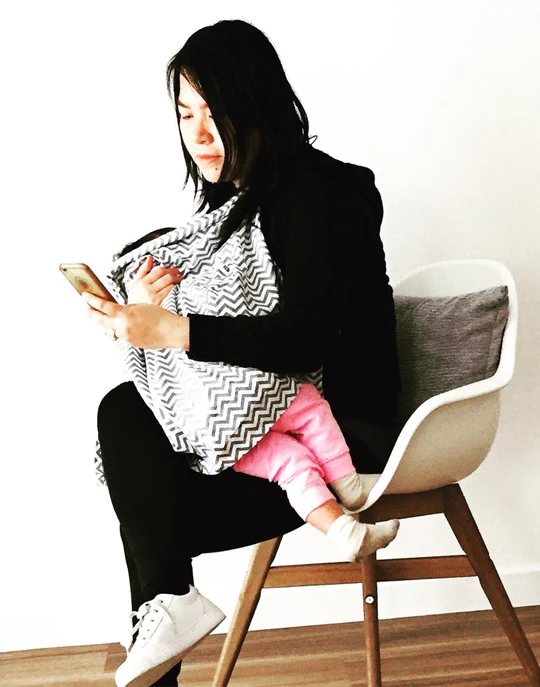 EMF Protection Nursing Cover - Image 2