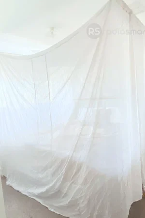 square emf bed canopy
