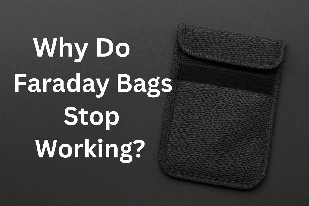 why do faraday bags stop working