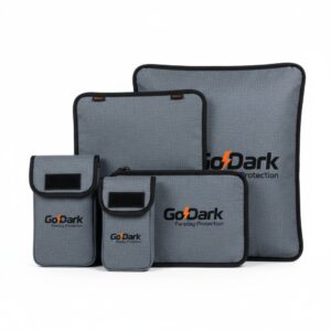 Godark Faraday Bags Phone Tablet Medium Bundle 4Pc - Frequency Blockers