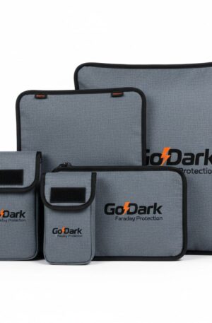 GoDark Faraday Bags - Phone & Tablet - Medium Bundle 4pc