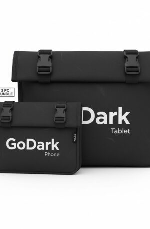 GoDark Faraday Bags - Small Tablet & Phone Bundle (2 PC)