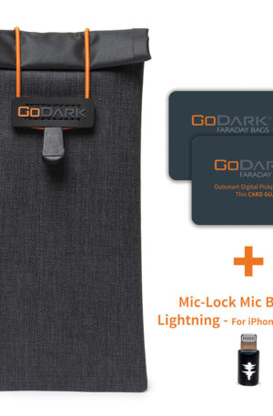 GoDark Privacy Bundle with Mic-Lock Lightning