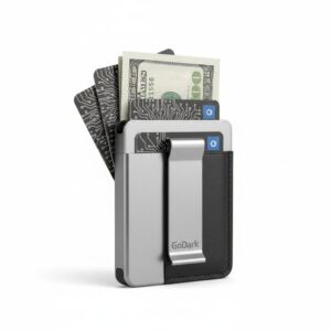 Godark Slim Wallet Rfid Card Holder With Money Clip