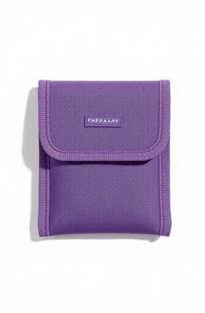 Wisdompro Faraday Bag - purple signal blocking pouch for phones and key fobs