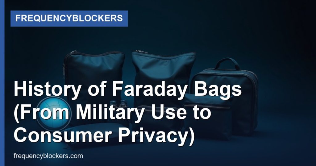History of Faraday Bags (From Military Use to Consumer Privacy) - FrequencyBlockers