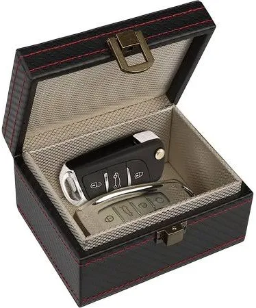 Faraday Box Carbon Fiber Texture Keyless Fob Protector