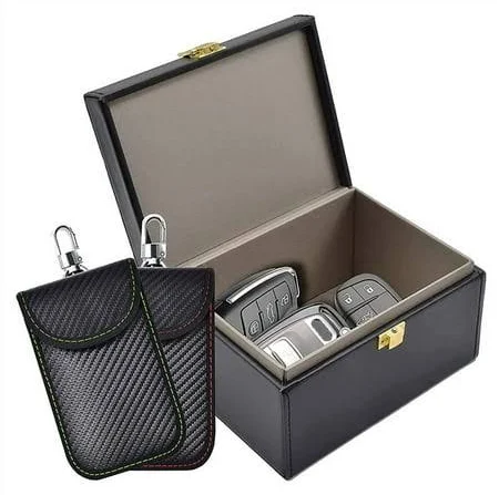 Carevas Faraday Box Key Fob Protector 2‑Pack