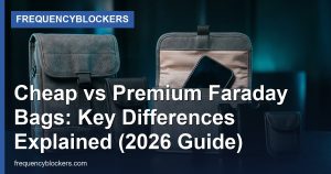 Cheap vs Premium Faraday Bags: Key Differences Explained (2026 Guide) - FrequencyBlockers